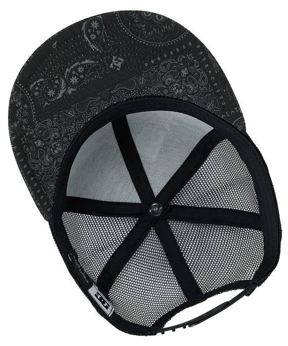DC Shoes キッズ 26 KD DOUBLEUP MESH SNAPBACK キャップ 【2026年夏モデル】 BKB / F