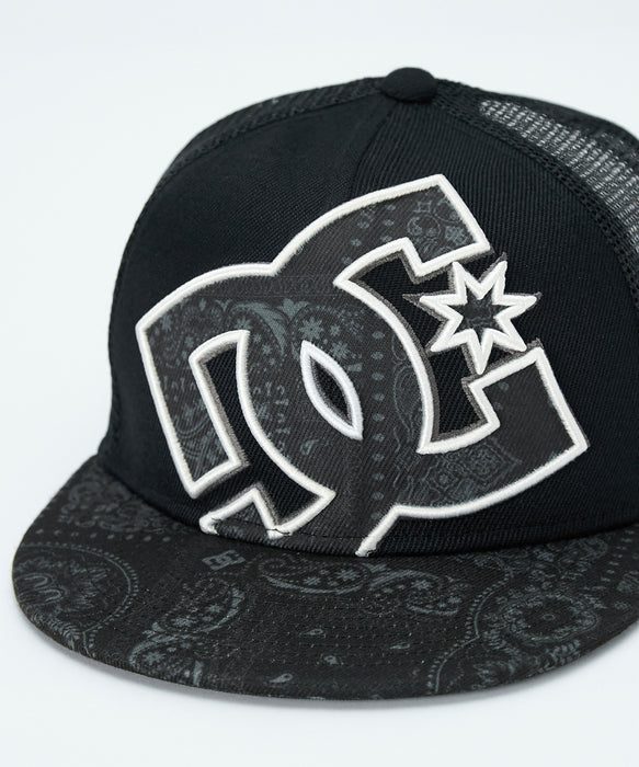 DC Shoes キッズ 26 KD DOUBLEUP MESH SNAPBACK キャップ 【2026年夏モデル】 BKB / F