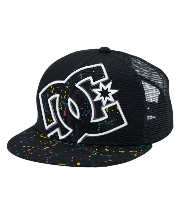 DC Shoes キッズ 26 KD DOUBLEUP MESH SNAPBACK キャップ 【2026年夏モデル】 BKM / F