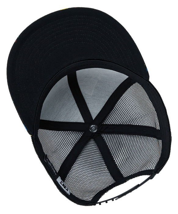 DC Shoes キッズ 26 KD DOUBLEUP MESH SNAPBACK キャップ 【2026年夏モデル】 BKM / F