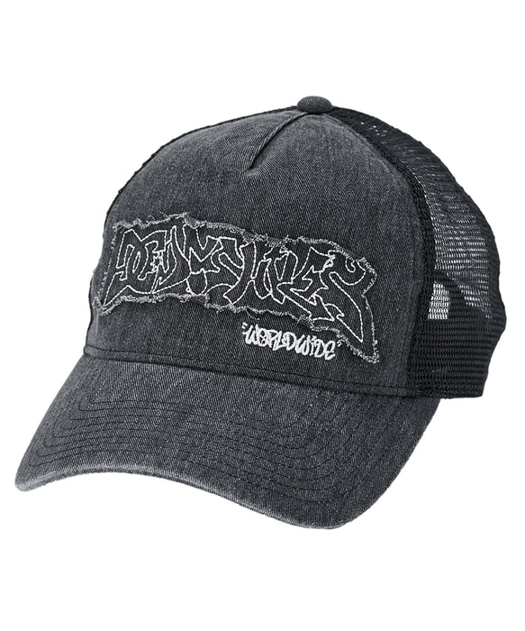DC Shoes キッズ 26 GRAFFITI MESH SNAPBACK キャップ 【2026年夏モデル】 BLK / F