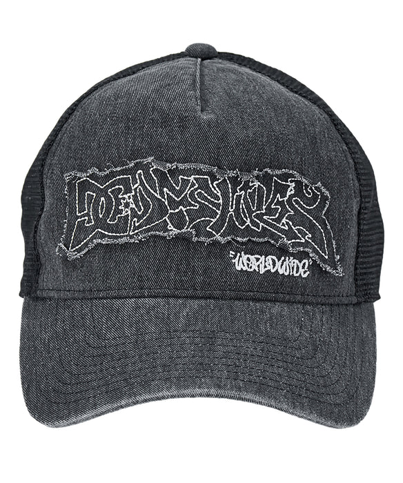 DC Shoes キッズ 26 GRAFFITI MESH SNAPBACK キャップ 【2026年夏モデル】 BLK / F