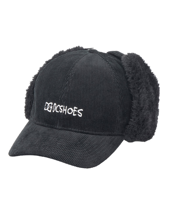 DC SHOES キッズ 26 KD WR CORDUROY FLIGHT CAP キャップ 【2026年秋冬モデル】 BKB / F