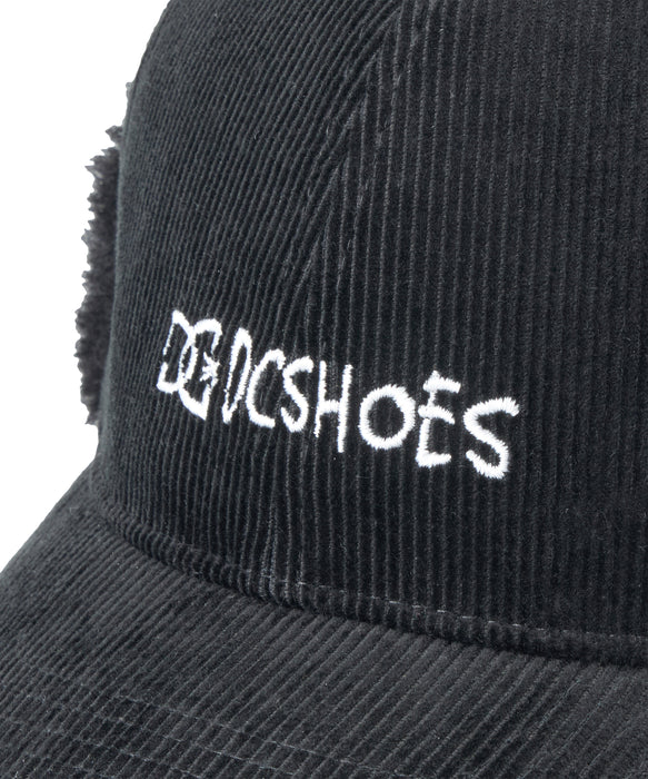 DC SHOES キッズ 26 KD WR CORDUROY FLIGHT CAP キャップ 【2026年秋冬モデル】 BKB / F
