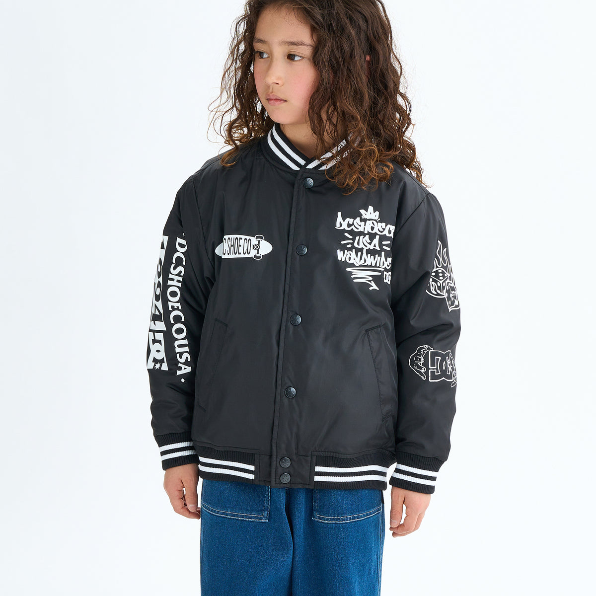 DC Shoes 25 KD VARSITY JACKET ジャケット アウター キッズ