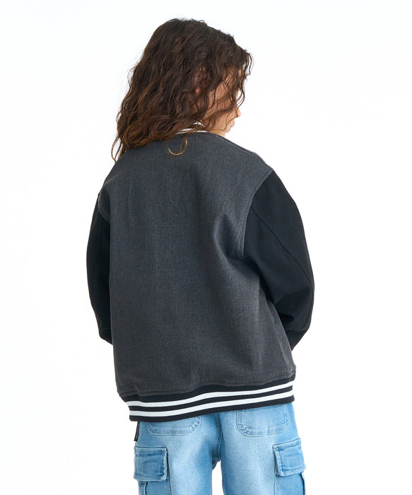 DC SHOES キッズ 26 KD VARSITY JACKET バーシティジャケット アウター