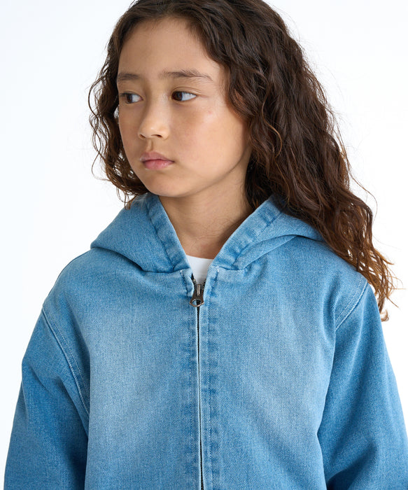 DC SHOES キッズ 26 KD HOOD JACKET ストレッチデニム フーディ