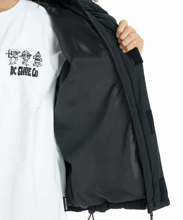 DC SHOES キッズ 26 KD PADDED GLACIER JACKET ジャケット 【2026年秋冬モデル】 BLK / 160