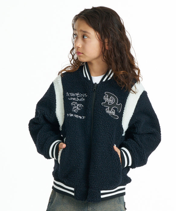 DC SHOES キッズ 26 KD REVERSIBLE JACKET ジャケット 【2026年秋冬モデル】 BKB / 160