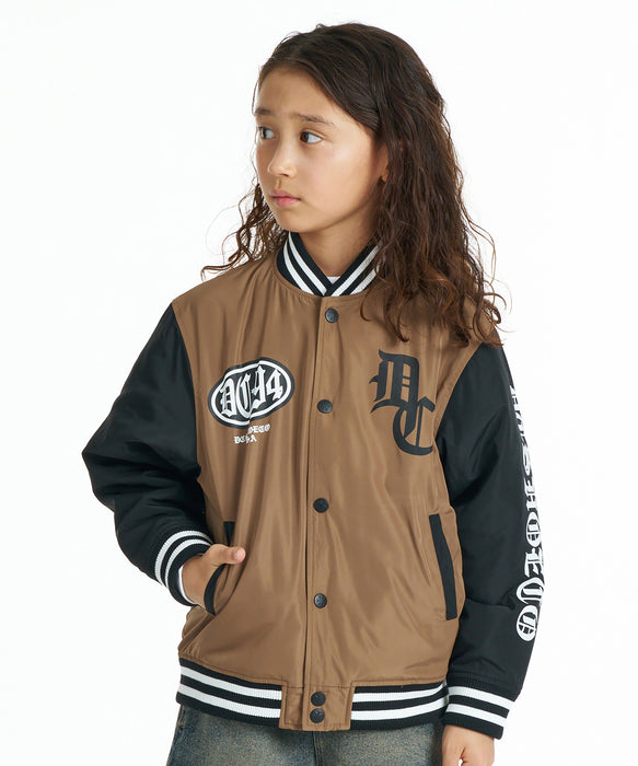 DC SHOES キッズ 26 KD VARSITY JACKET ジャケット 【2026年秋冬モデル】 BEB / 160