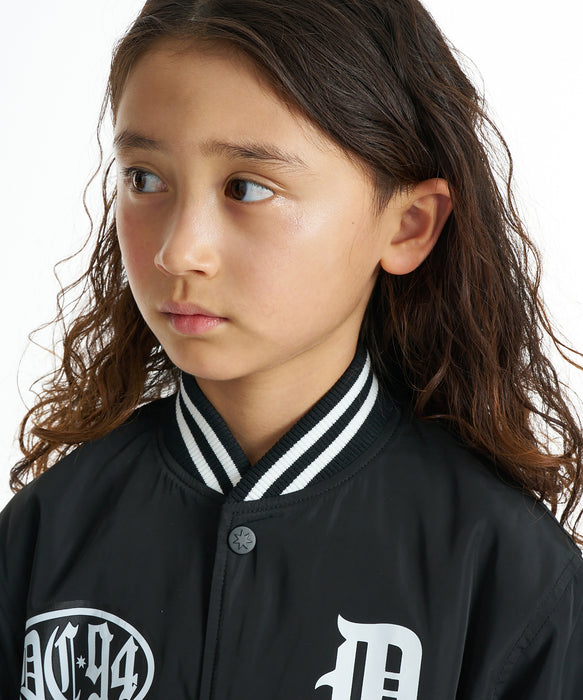 DC SHOES キッズ 26 KD VARSITY JACKET ジャケット 【2026年秋冬モデル】 BKB / 160