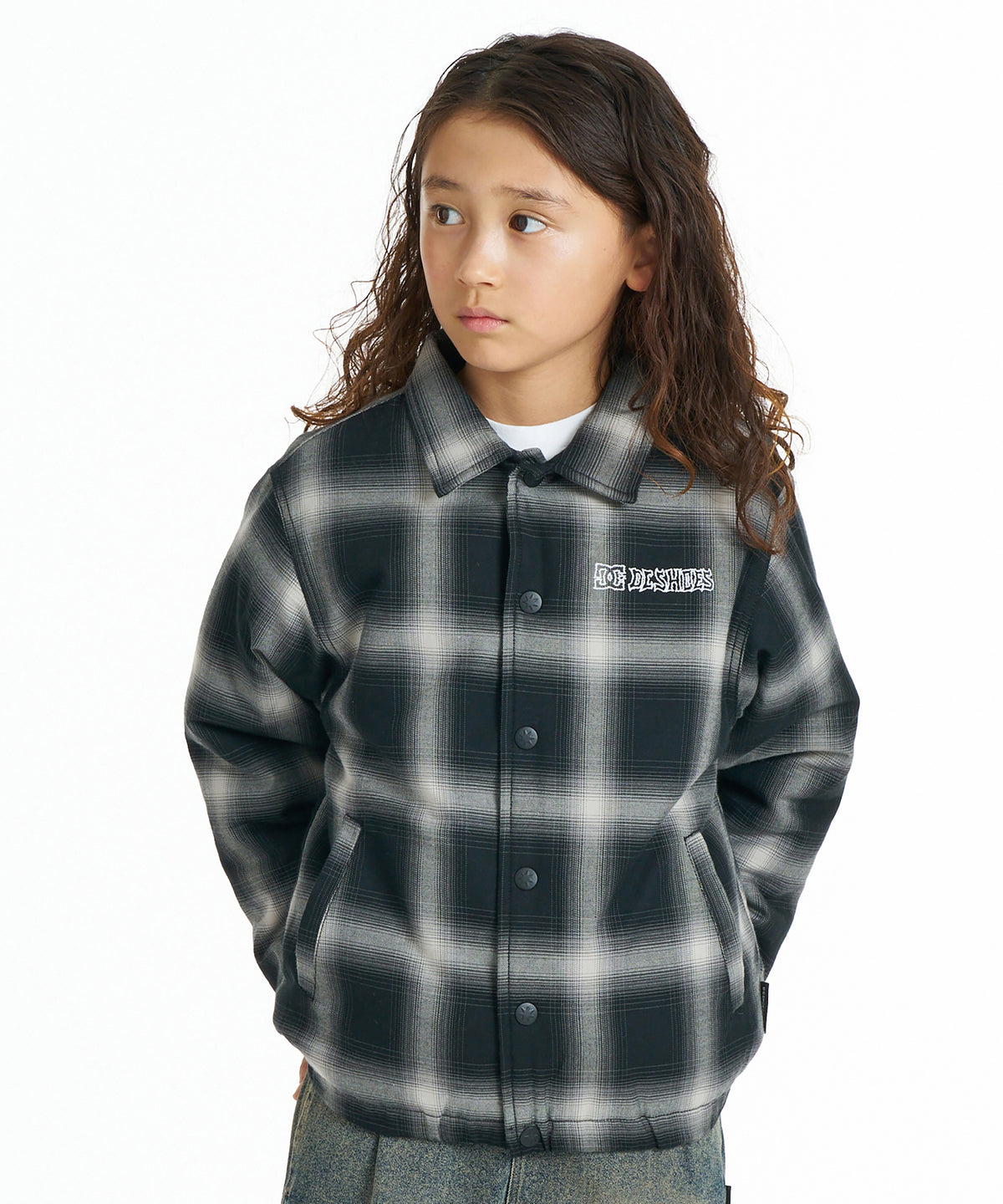 DC SHOES キッズ 26 KD PADDED COACHES JACKET コーチジャケット