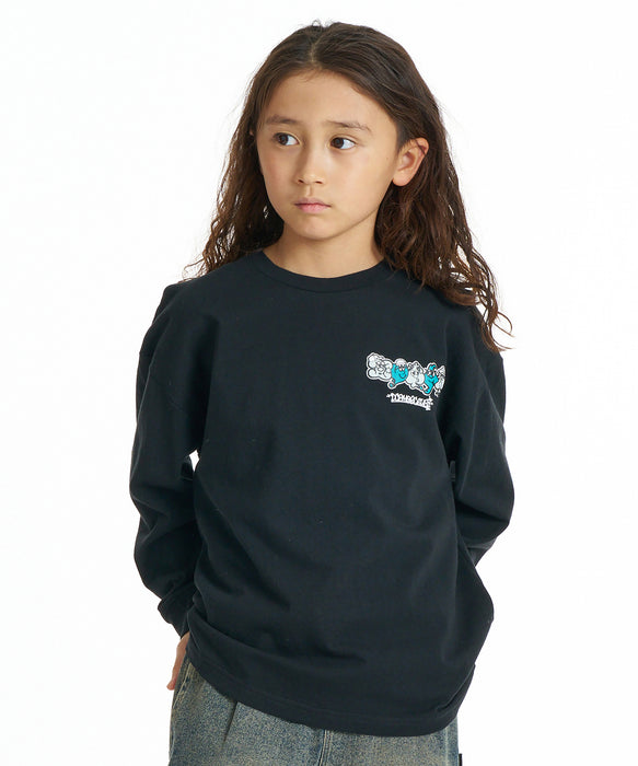 DC SHOES キッズ 26 KD CARDGAME LS ロンT 【2026年秋冬モデル】 BLK / 160