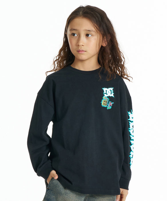 DC SHOES キッズ 26 KD ELECTRIC LS ロンT 【2026年秋冬モデル】 BLK / 160