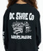 DC SHOES キッズ 26 KD MISCHIEF CREW LS ロンT 【2026年秋冬モデル】 BLK / 160