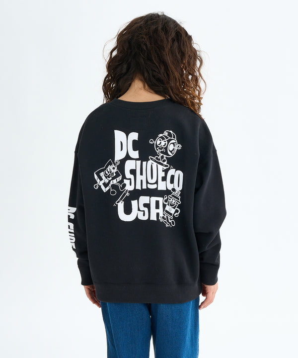 DC Shoes 25 KD NAUGHTY BOYS CREW プルオーバー キッズ
