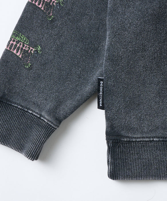 DC SHOES キッズ 26 KD DOUBLE SKULL PH パーカー フーディ【2026年春夏モデル】