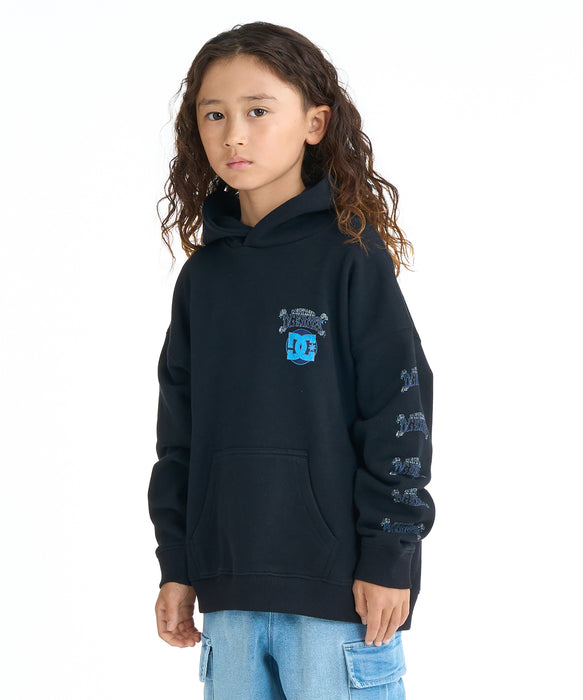 DC SHOES キッズ 26 KD DOUBLE SKULL PH パーカー フーディ【2026年春