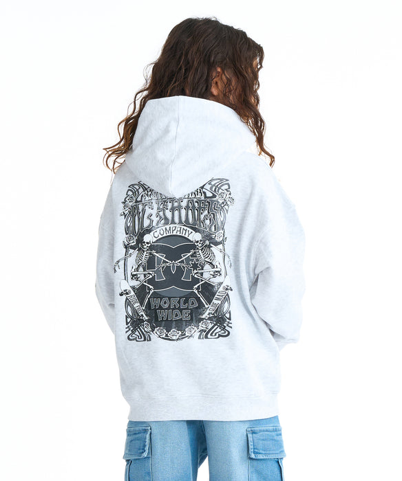 DC SHOES キッズ 26 KD DOUBLE SKULL P パーカー フーディ【2026年春夏