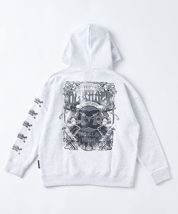 DC SHOES キッズ 26 KD DOUBLE SKULL PH パーカー フーディ【2026年春夏モデル】