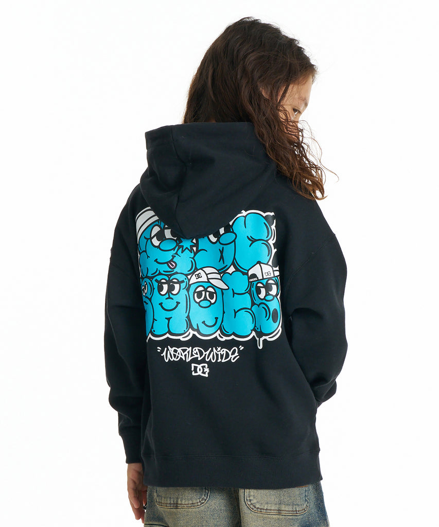 DC SHOES キッズ 26 KD SK TEAM PH パーカー 【2026年秋冬モデル】