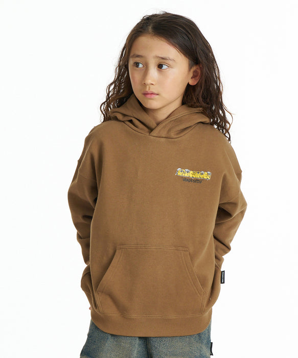 DC SHOES キッズ 26 KD SK TEAM PH パーカー 【2026年秋冬モデル】 BRN / 160