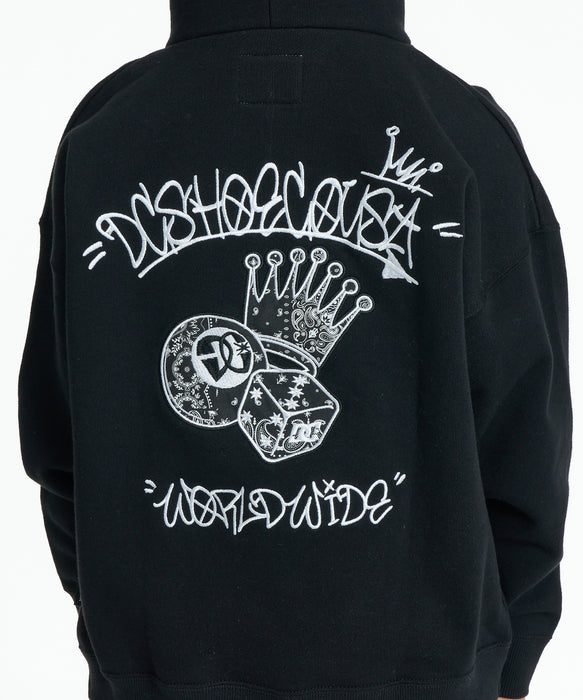 DC SHOES キッズ 26 KD GAME APP PH パーカー 【2026年秋冬モデル】 BLK / 160