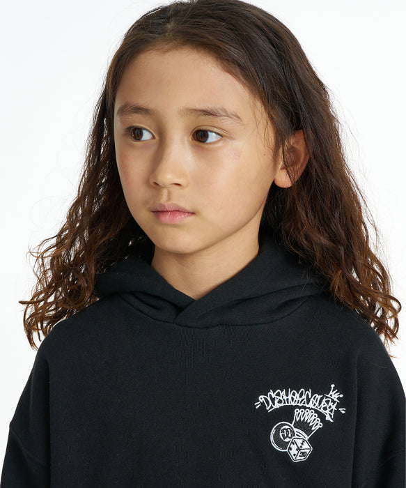 DC SHOES キッズ 26 KD GAME APP PH パーカー 【2026年秋冬モデル】 BLK / 160