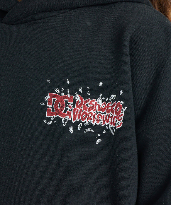 DC SHOES キッズ 26 KD CLASH SKULL PH パーカー 【2026年秋冬モデル】 BLK / 160
