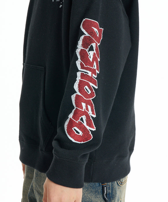 DC SHOES キッズ 26 KD CLASH SKULL PH パーカー 【2026年秋冬モデル】 BLK / 160