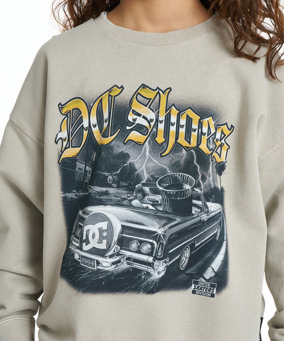 DC SHOES キッズ 26 KD GO TO PARK CREW トレーナー 【2026年秋冬モデル】 BES / 160