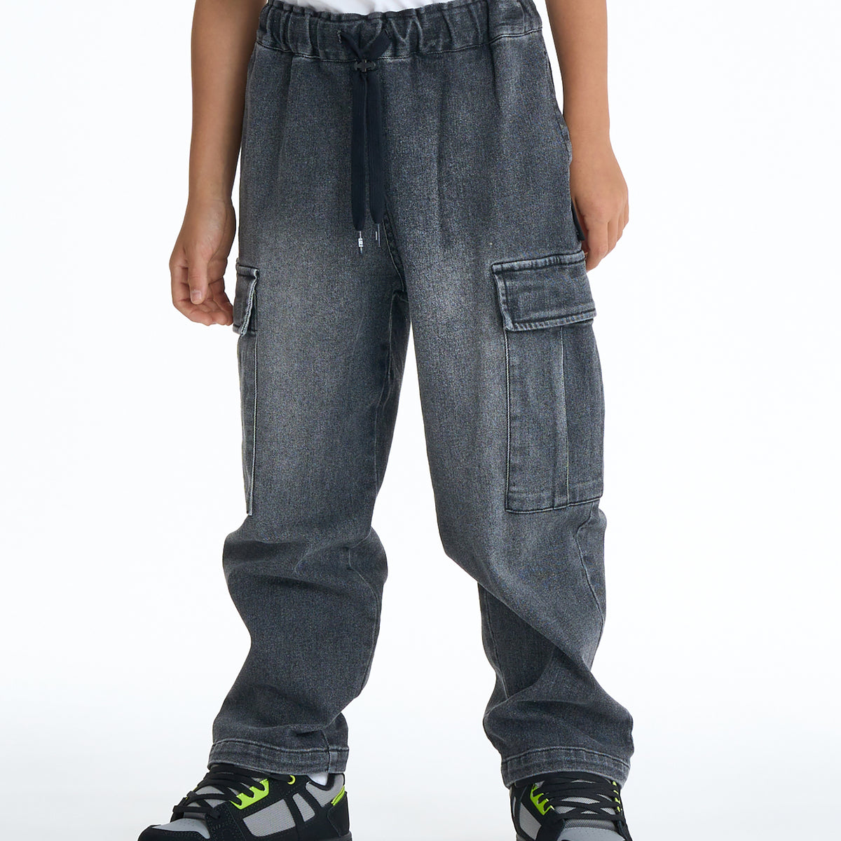 SALE】DC SHOES キッズ 26 KD WIDE CARGO PANT デニム カーゴパンツ
