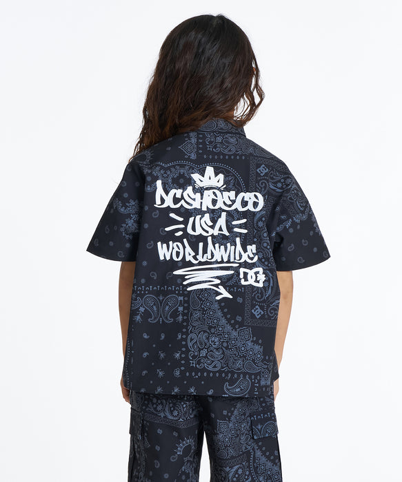 DC Shoes キッズ 26 KD WORKERS SS SHIRT 半袖シャツ 【2026年夏モデル】 BDN / 160