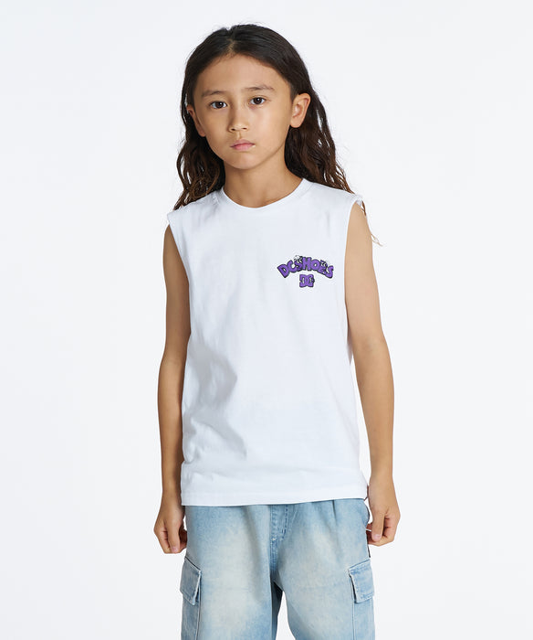 DC Shoes キッズ 26 KD RUSH ABOUT SL タンクトップ 【2026年夏モデル】 WHT / 160