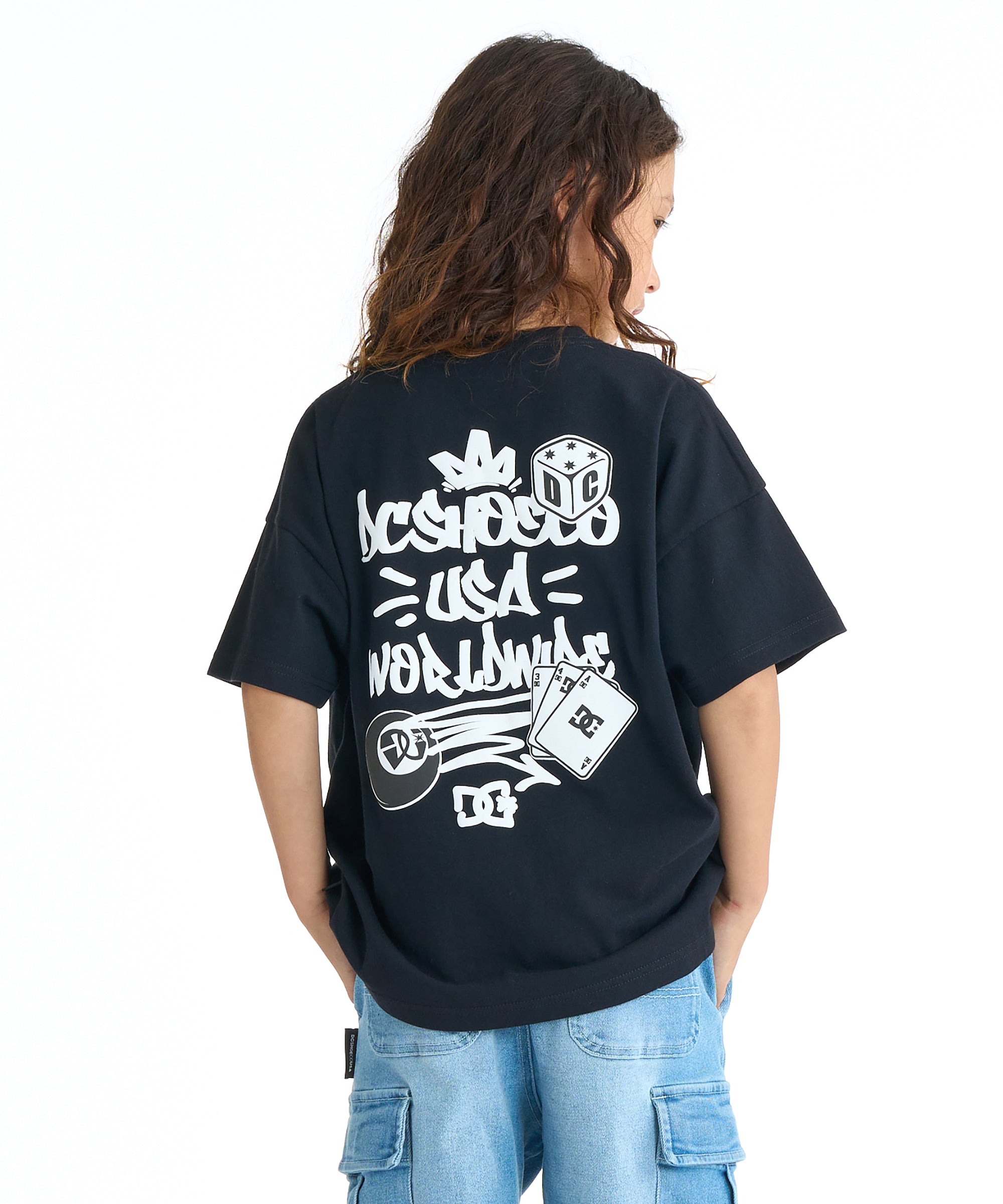 DC SHOES キッズ 26 KD GRAFFITI SS Tシャツ 【2026年春夏モデル