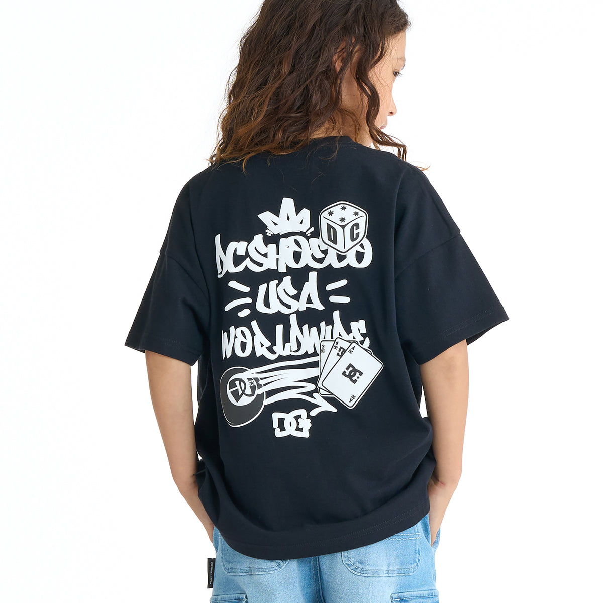 DC SHOES キッズ 26 KD GRAFFITI SS Tシャツ 【2026年春夏モデル】