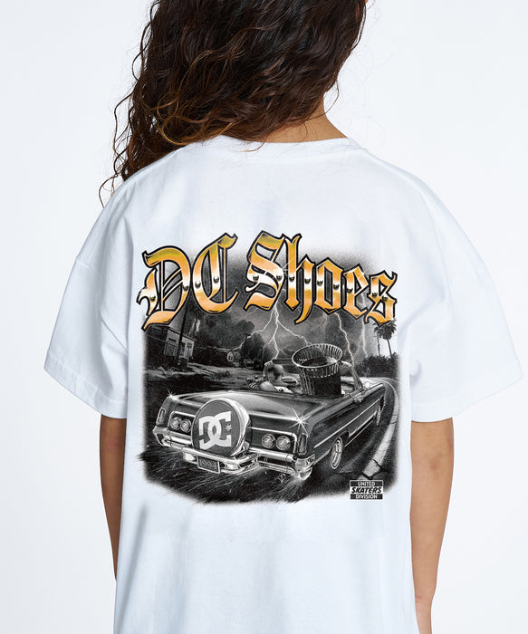 DC Shoes キッズ 26 KD GO TO PARK SS Tシャツ 【2026年夏モデル】 WHT / 160