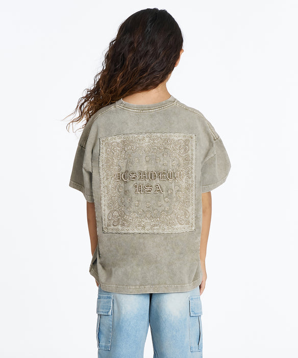 DC Shoes キッズ 26 KD HIDDEN BANDANA SS Tシャツ 【2026年夏モデル】 BES / 160