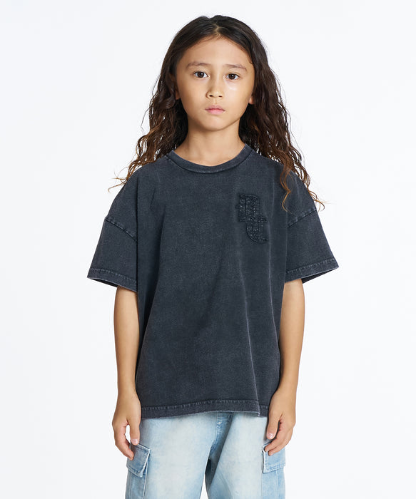 DC Shoes キッズ 26 KD HIDDEN BANDANA SS Tシャツ 【2026年夏モデル】 BKS / 160