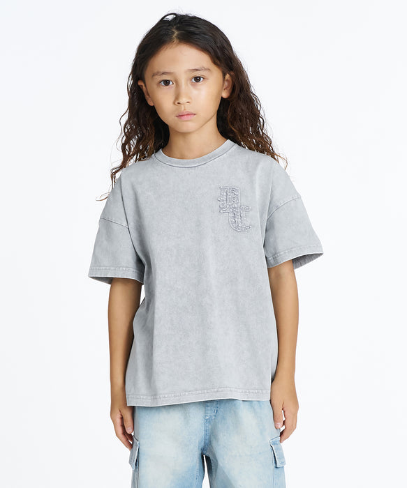 DC Shoes キッズ 26 KD HIDDEN BANDANA SS Tシャツ 【2026年夏モデル】 GRS / 160