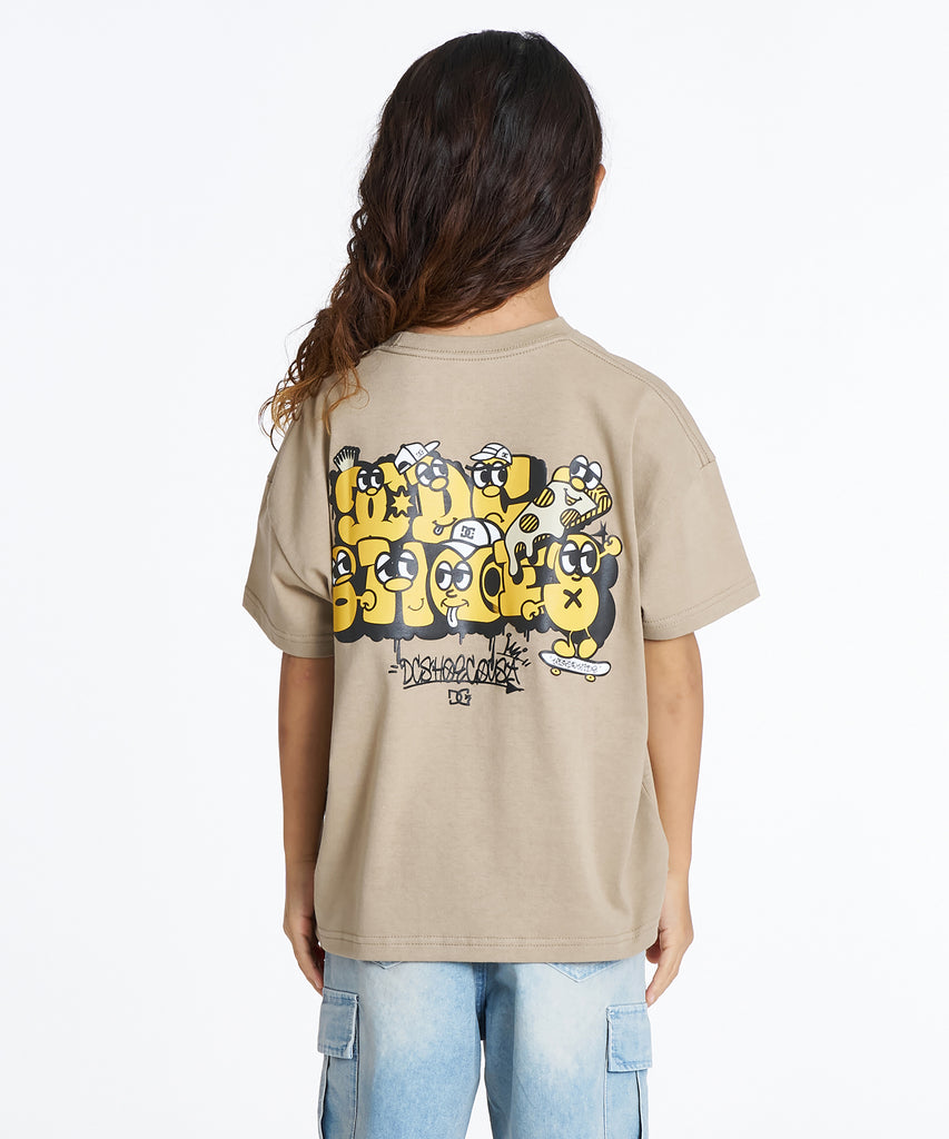 DC Shoes キッズ 26 KD SK CREW Tシャツ 【2026年夏モデル】