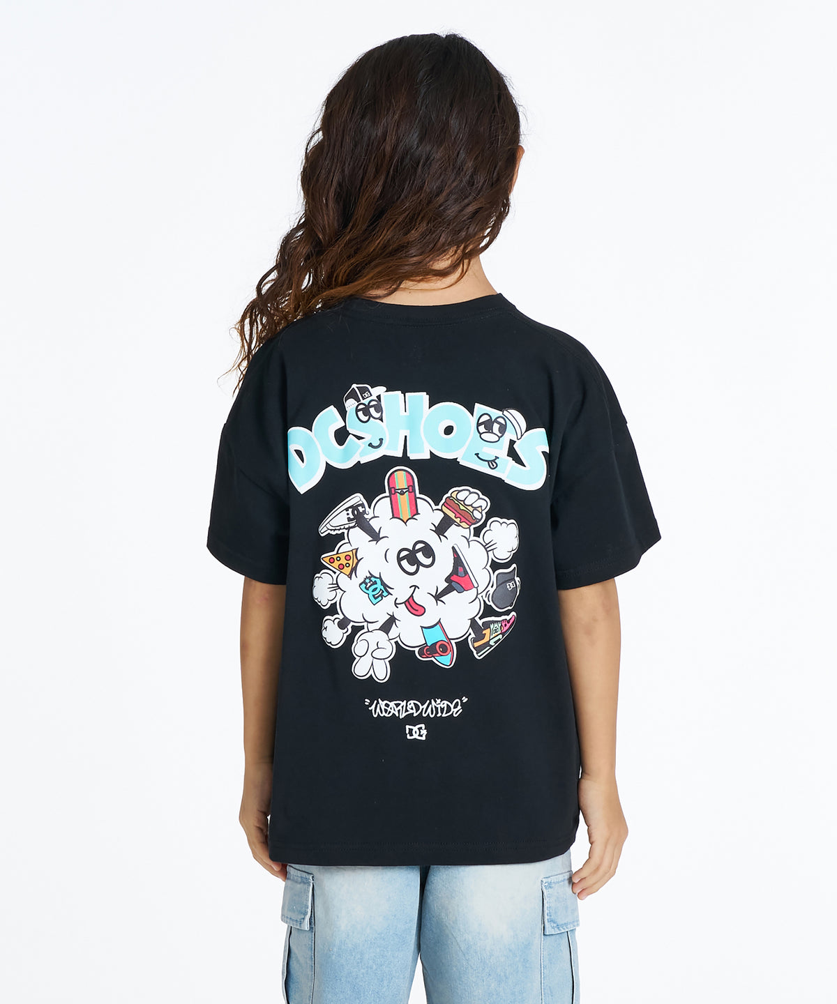 希少です DC Shoes キッズ 26 KD RUSH ABOUT SS Tシャツ 【2026年夏モデル】