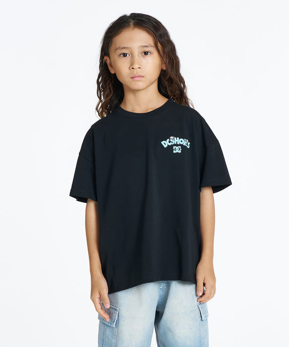 DC Shoes キッズ 26 KD RUSH ABOUT SS Tシャツ 【2026年夏モデル】