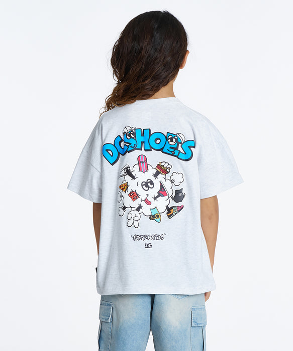 DC Shoes キッズ 26 KD RUSH ABOUT SS Tシャツ 【2026年夏モデル】