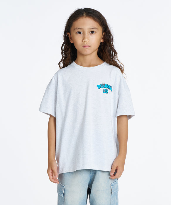 DC Shoes キッズ 26 KD RUSH ABOUT SS Tシャツ 【2026年夏モデル】 GRY / 160