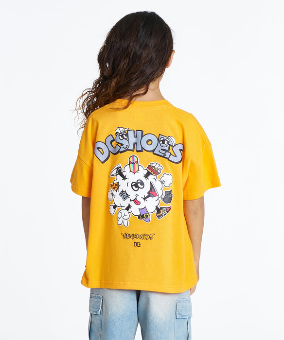 DC Shoes キッズ 26 KD RUSH ABOUT SS Tシャツ 【2026年夏モデル】