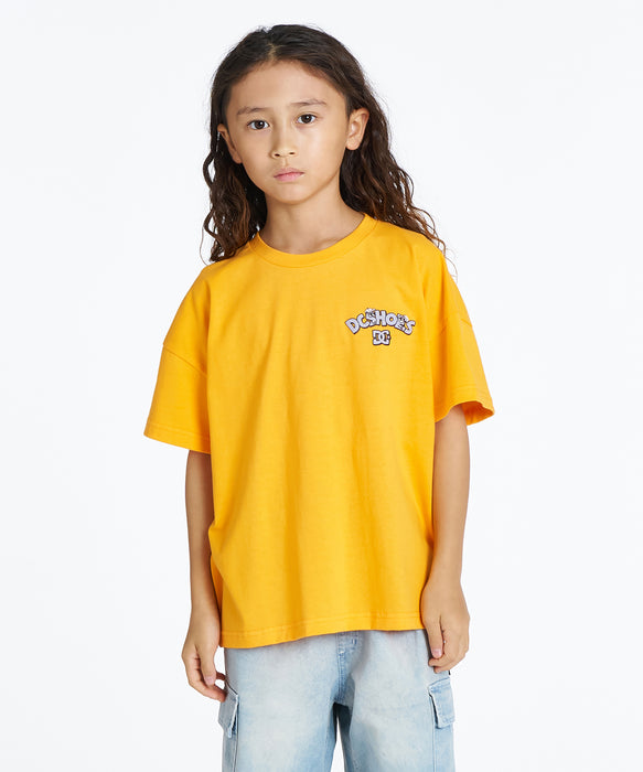DC Shoes キッズ 26 KD RUSH ABOUT SS Tシャツ 【2026年夏モデル】 ORG / 160
