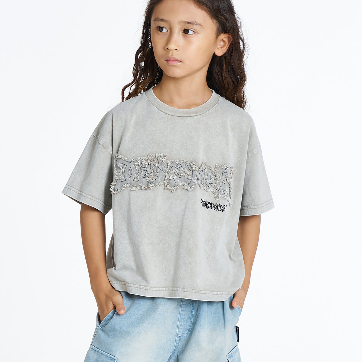 デコ DC Shoes キッズ 26 KD GRAFFITI SS Tシャツ 【2026年夏モデル】