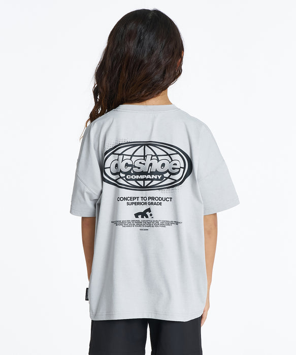 DC Shoes キッズ 26 KD TROTTER SS Tシャツ 【2026年夏モデル】 GRY / 160