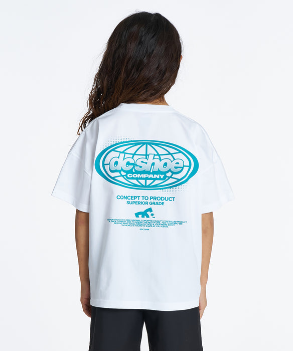 DC Shoes キッズ 26 KD TROTTER SS Tシャツ 【2026年夏モデル】 WHT / 160